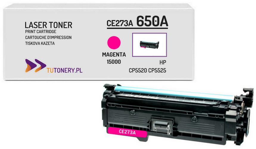 Toner Do Hp CE273A 650A Magenta CP5525 M750