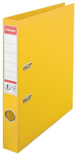 Esselte Segregator A4 50mm no.1 - żółty 811410