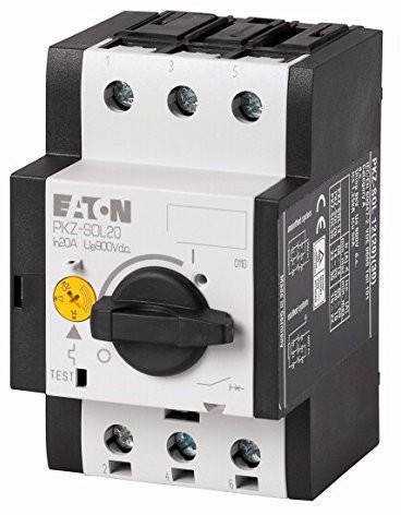 Eaton (Moeller) przełącznik DC-sznur wyłącznik ochronny pkz sol12 12 A Moc do transformatora, generatora oraz systemu ochrony 4015081187676 120937