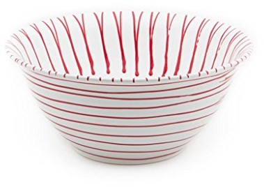 Gmundner Keramik Gmundner ceramika manufaktura 0182srsa33 rotgeflammt miska do sałaty, średnica 33 cm 0182SRSA33