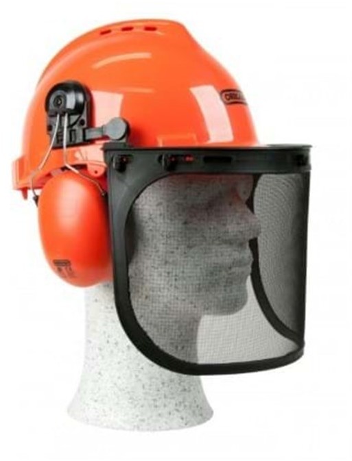 OREGON AL-KO AL-KO Safety Helmet with Earmuffs and Visor 1658208