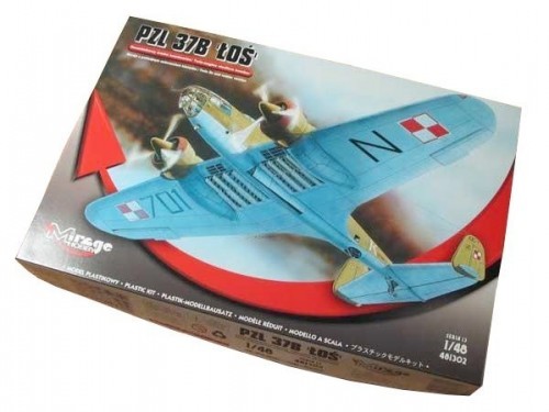 MIRAGE Mirage MIRAGE PZL 37B ŁośSamolo t Bombowy MMH-481302