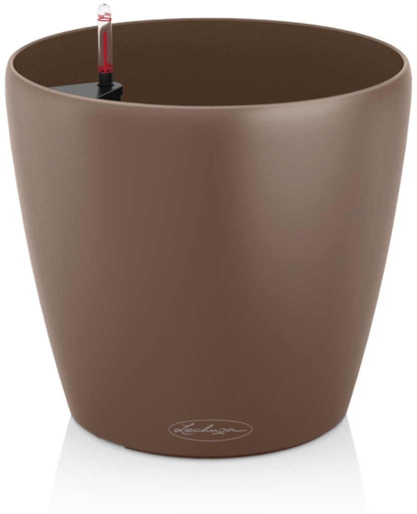 Lechuza Doniczka CLASSICO Color 18/17 muszkatołowy brąz