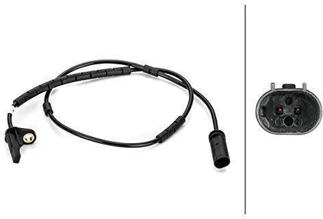 HELLA 6PT 014 495-081 czujnik, temperatura spalin - 2- biegunowy - przykręcany - Przewodu: 690[mm] 6PT 014 495-081