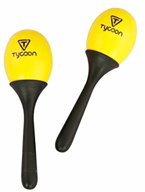 Tycoon Percussion Rodzaj: małe plastikowe maraki - żółte TYCTMPLY