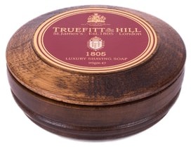 Truefitt & Hill Luksusowe mydło do golenia w drewnianej miseczce - 1805 (99 g) TH01805