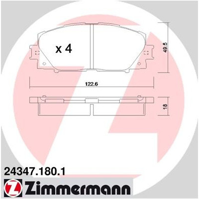 Zimmermann (OTTO GMBH) (OTTO GMBH) 24347.180.1 24347.180.1
