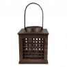 Clayre & Eef Lampion Boho Bambusowy Brązowy D Clayre & Eef 6RO0580S