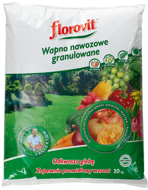 Florovit Wapno granulowane worek 20 kg