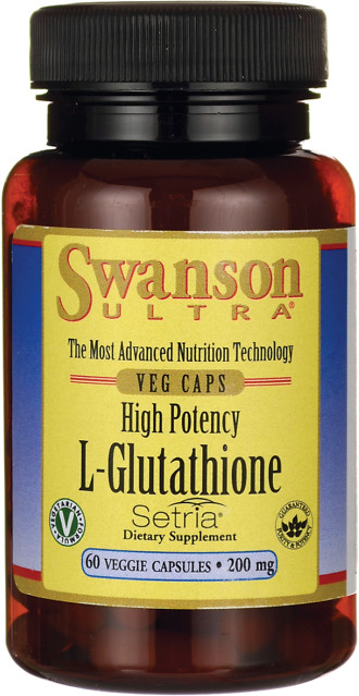 SWANSON L-Glutation 200mg 60 vcaps