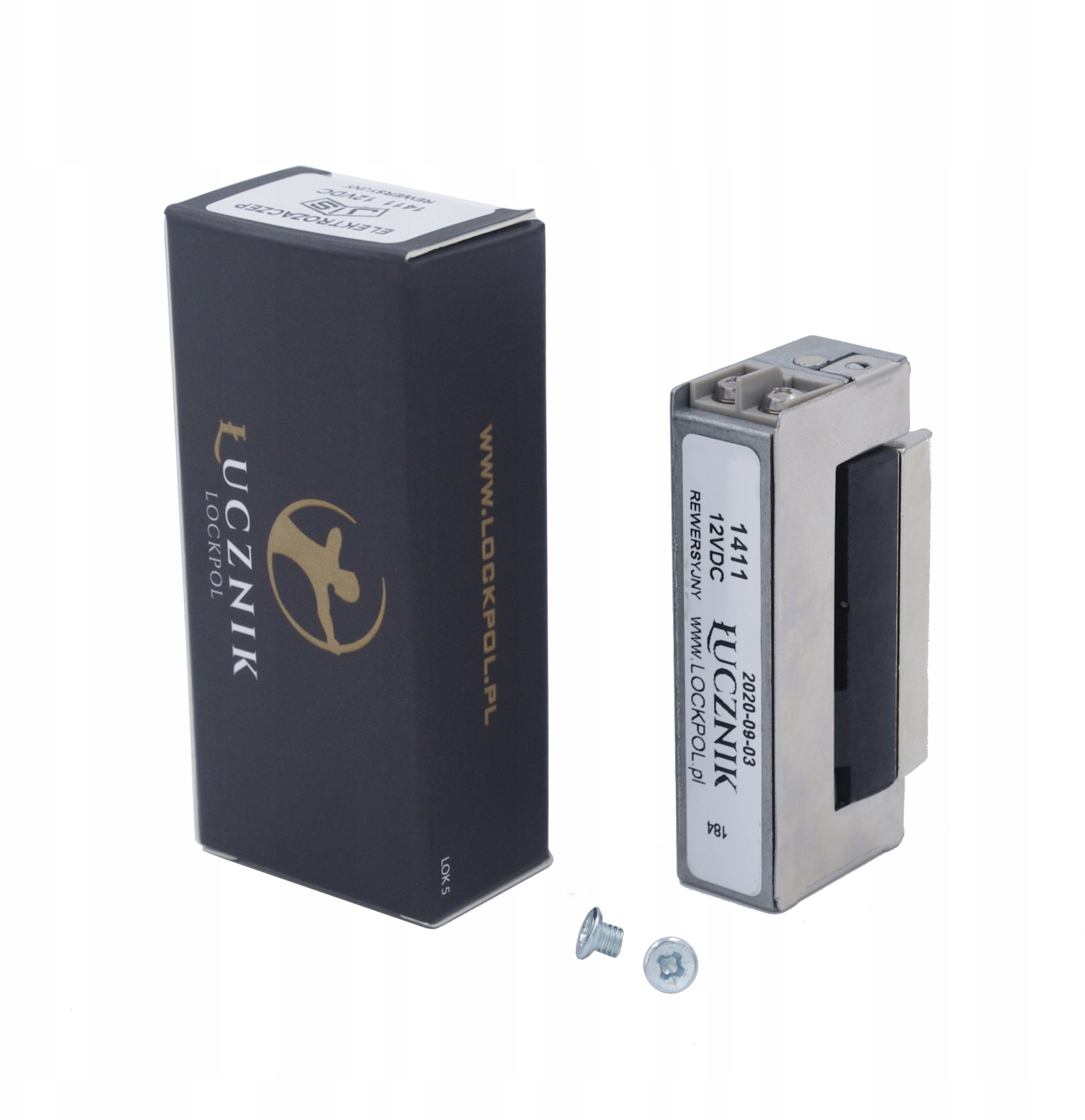 Elektrozaczep do furtki,drzwi 12V Rewersyjny,wąski