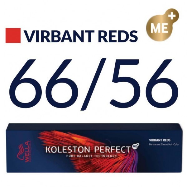 Wella Professionals Koleston Perfect Me+ 60ml Farba do włosów, Koleston Perfect Me - 66/56
