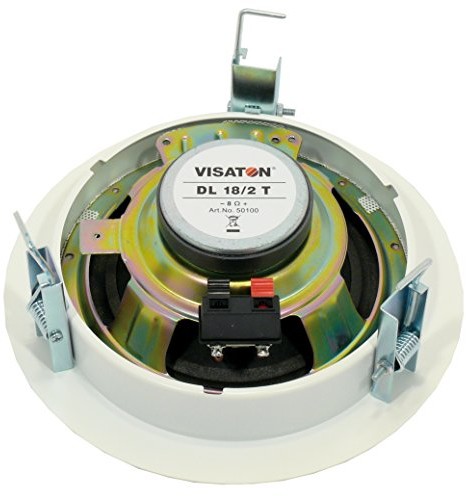 Visaton 50100 głośnik DL 18/2 T 8 omów Biały 50100
