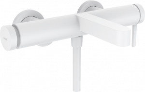 Hansgrohe 76420700 Finoris Jednouchwytowa bateria wannowa do montażu natynkowego biały matowy