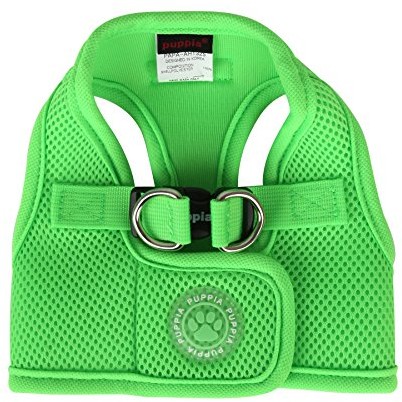 Puppia puppia Papa-ac1325 Soft naczynia szer., XS, neonowy zielony