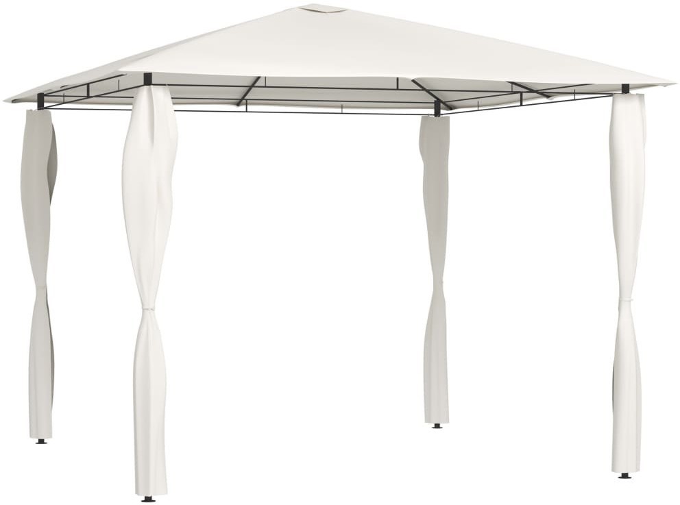 vidaXL Altana ze ścianami bocznymi, 3x3x2,6 m, kremowa, 160 g/m! 313605