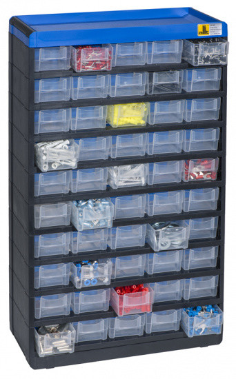 B2B Partner Plastikowy organizer z szufladkami VarioPlus Pro 53/100, 50 szufladek 124250
