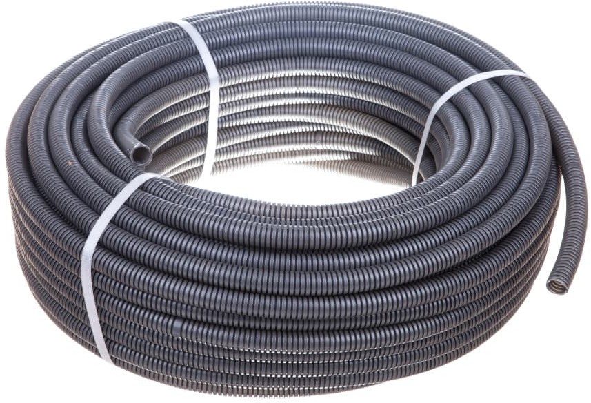 TT Plast Rura karbowana 32mm szara 320N RKLS 32/26-25 10021 25m
