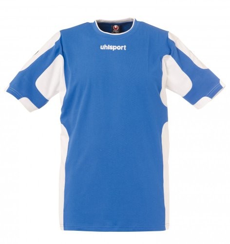 Uhlsport koszulka T-shirt Cup, wielokolorowa, XXS 100205901_azurblau/weiß_XXS