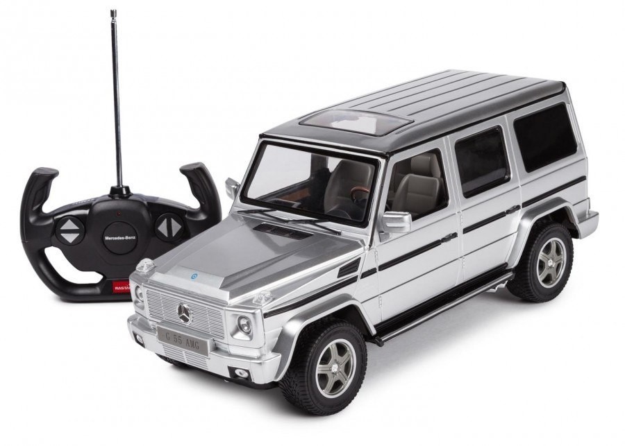 Rastar Mercedes-Benz G55 1:14 srebrny