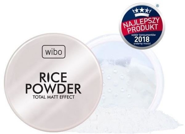 WIBO Rice Powder Total Matt Effect sypki puder utrwalający 5.5g