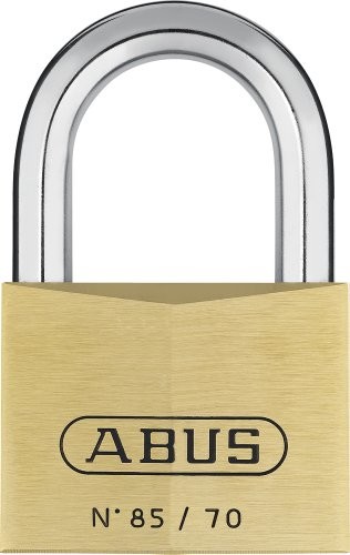 Abus ABUS  85/70 70 MM z mosiądzu z kłódką jednakowe zamknięcia 121  abuka02498 02498