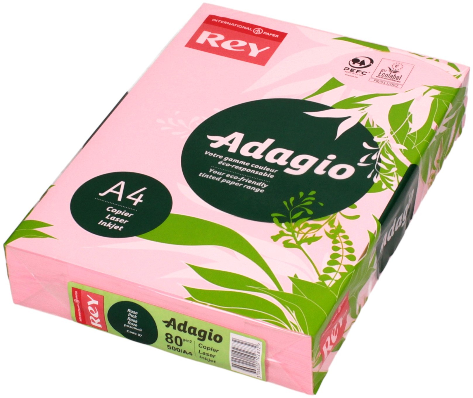 Adagio Papier ksero A4 80g różowy 7
