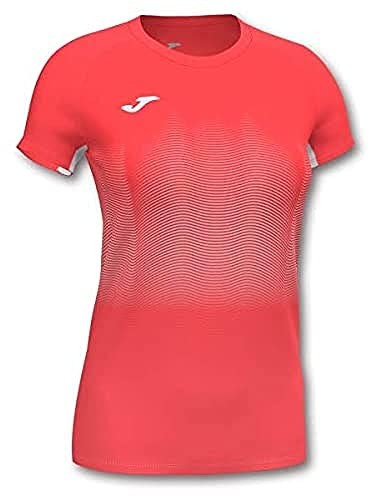 Joma Damska koszulka do biegania Elite Vii pomarańczowa koralowy neonowy XL 901020.040