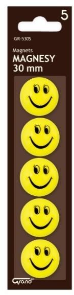 Grand Magnesy 30mm buźki 5szt