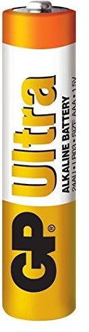 GP Baterie Ultra alkaliczne 8 x 24 AU 1,5 V LR03 AAA Single use alkaliczne 1,5 V (bateria pojedyncza, AAA, alkaliczna, cylinder, 1,5 V, 8 sztuk (S)) 4891199035029