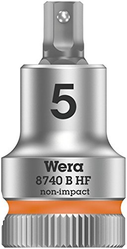 Wera 8740 szer. HF bitnuss grzechotek Zyklop z napędem 3/8