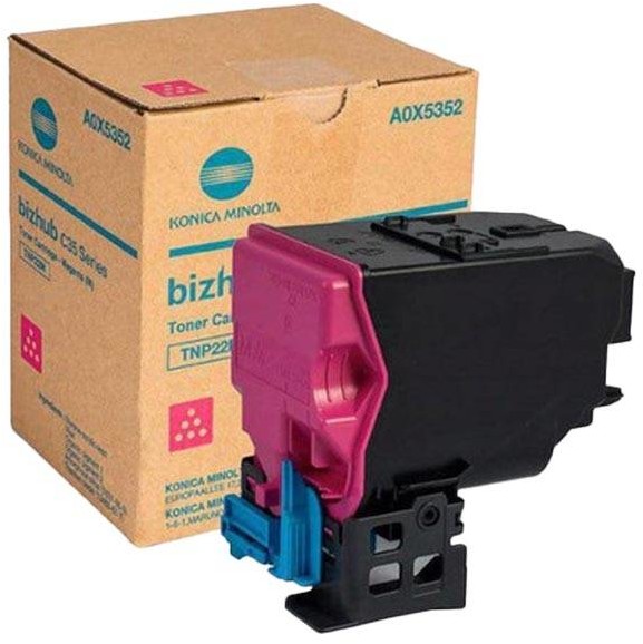 Konica Minolta Toner Oryginalny Bizhub C35 A0X5352 TNP22M Magenta A0X5352