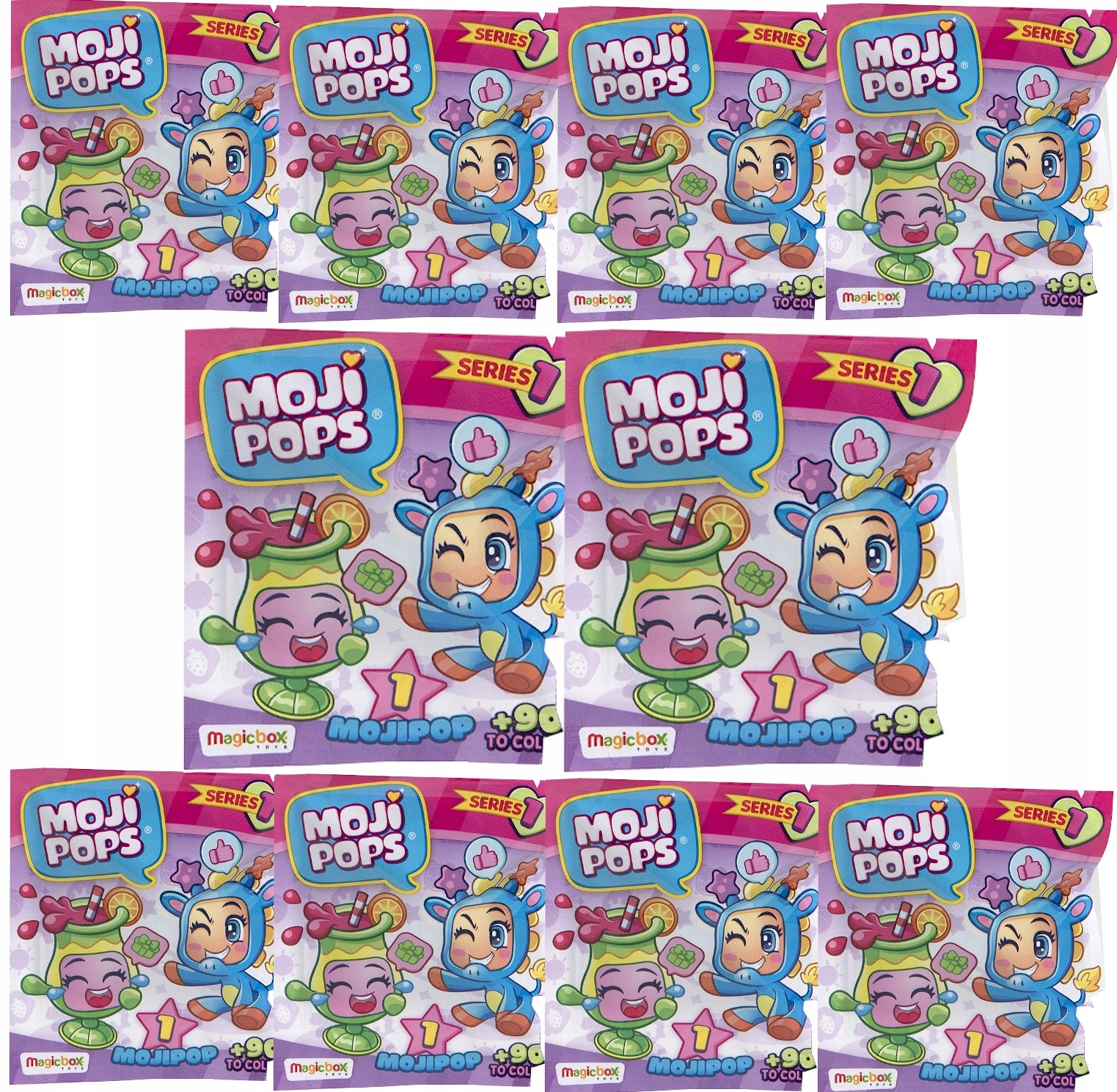 Moji Pops Saszetka Z Figurka + Lista Mojipops