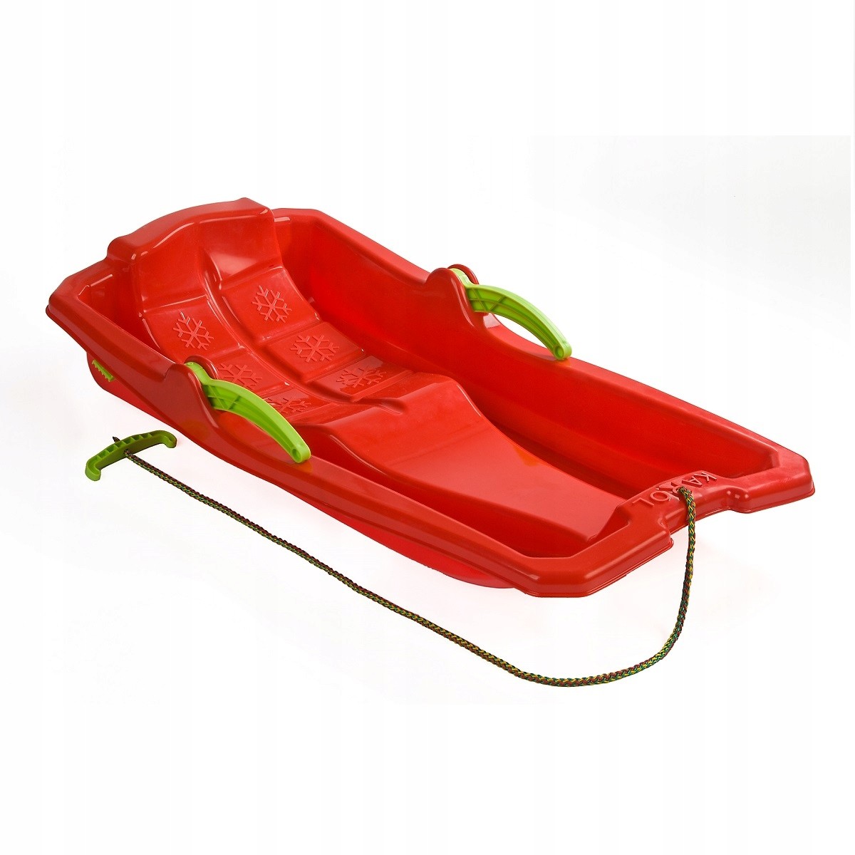 Sanie z Tworzywa Sztucznego z Hamulcami Czerwone
