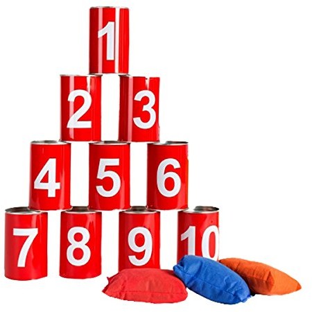 BuitenSpeel B.V. Buiten Speel zestaw rzutek do puszek Delux, medium, złoto GA093