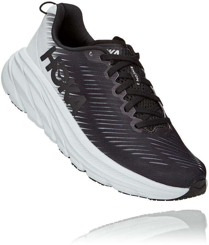 Hoka One One Rincon 3 Running Shoes Women, czarny/biały US 6,5 | EU 38 2021 Buty szosowe 1119396-WHT-06,5