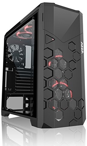 Azza Storm 6000B Gaming RGB bigi Wieża Czarny Retail CSAZ-6000RGB STORM Black