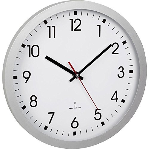 TFA Dostmann 60.3522.02 Zegar ścienny, plastik, biały, 30 x 4.3 x 30 cm 60.3522.02