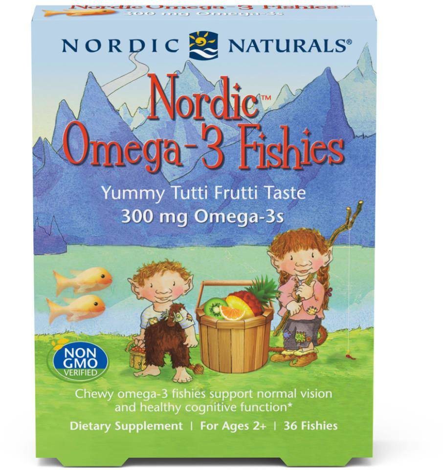 Omega Pharma Nordic Naturals Nordic 3 Fishies (36 żelków)
