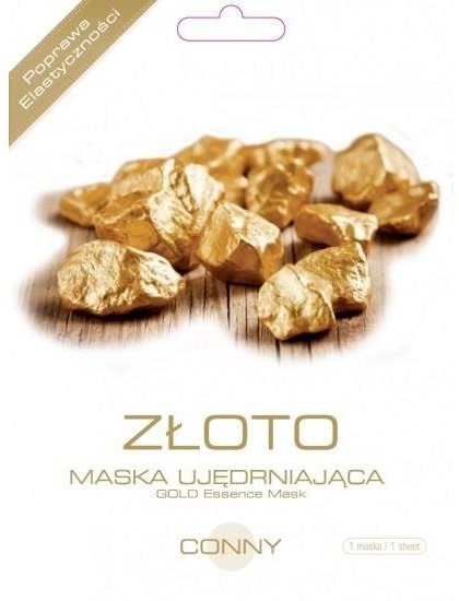 Conny Gold Essence Mask maska ujędrniająca w płachcie Złoto 23g