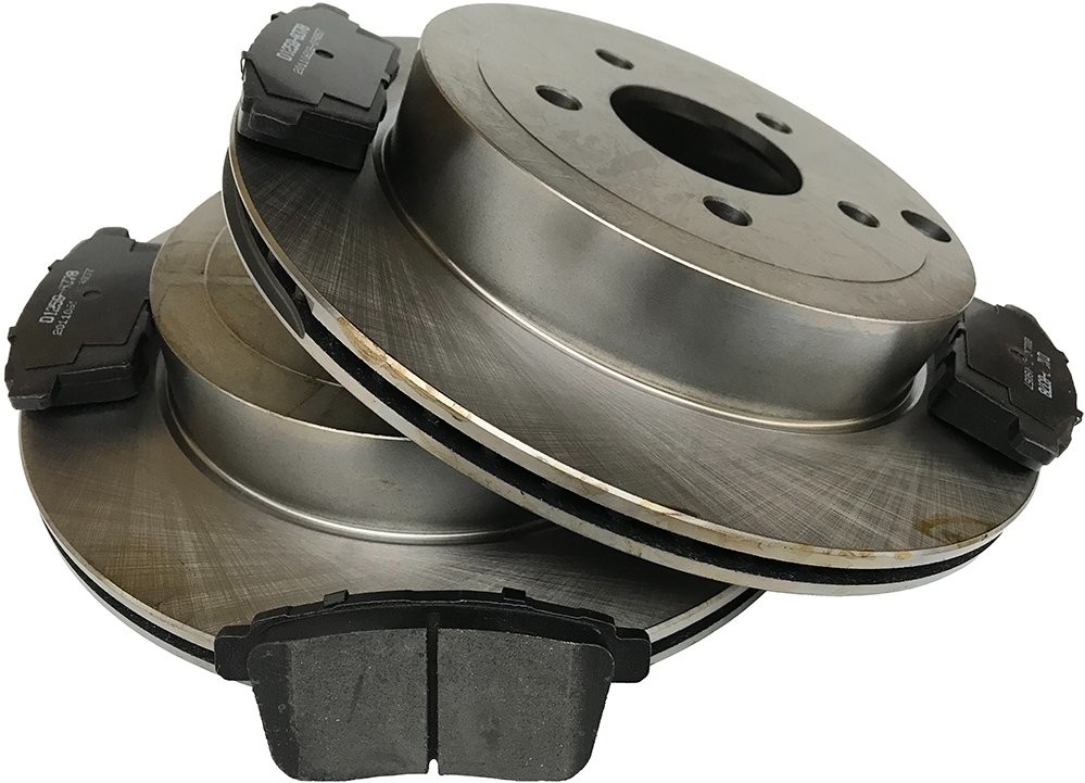 Tylne klocki + tarcze hamulcowe Ford Edge 2007-2010 54156+IMD1259