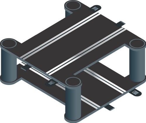 Scalextric scalextric 500008295  krzyż z podziemne, rennbahnhzubehoer