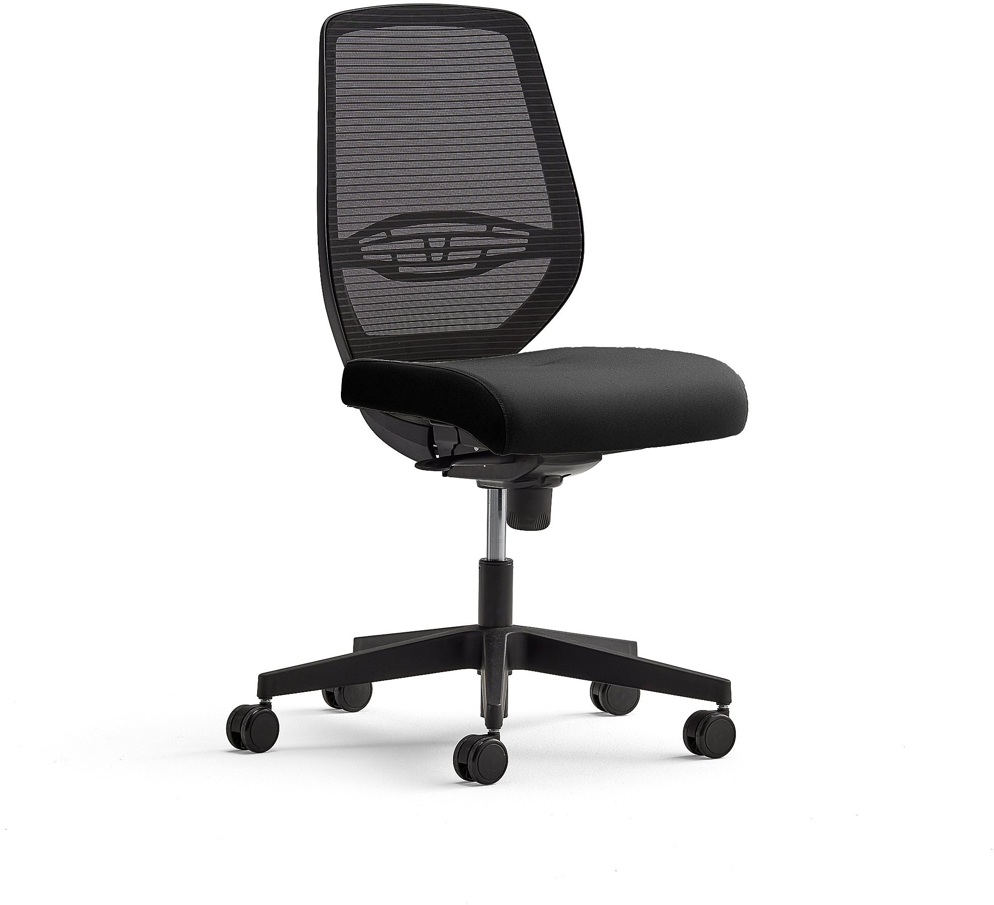 AJ Produkty Krzesło biurowe MARLOW, czarne siedzisko