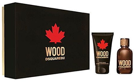 Dsquared2 Wood For Him woda toaletowa 30 ml + 50 ml Żel pod prysznic