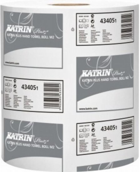 Katrin Ręcznik papierowy w roli M2 Plus 43405 celuloza biały REP.005