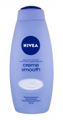 Nivea Creme Smooth krem pod prysznic 750 ml dla kobiet