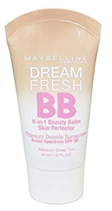 Maybelline Dream Fresh BB Cream (8 W 1 Skin perfector) ze Stanów Zjednoczonych Ameryki (Medium) 10058607