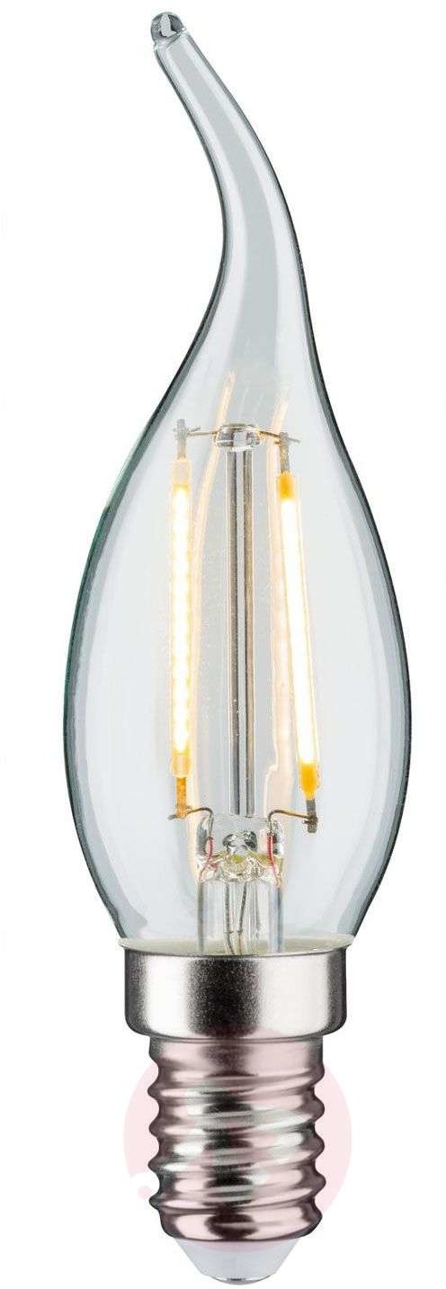 Paulmann Żarówka świeca LED E14 2,8W 2 700 K przezroczysta