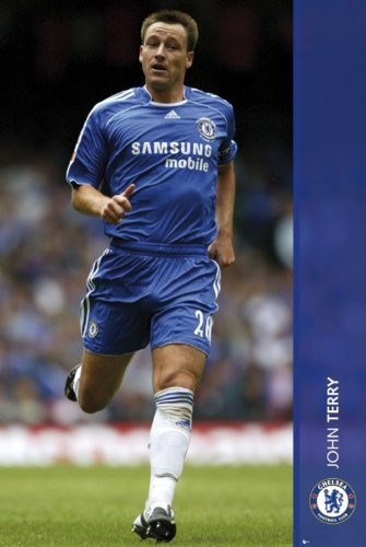 empireposter Piłka nożna plakat Chelsea, John Terry + artykuły dodatkowe 78810