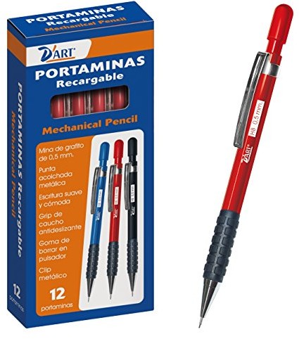 DART D 'Art 79430  ołówek automatyczny, 0.5 MM, 12 sztuk, czerwony 79430